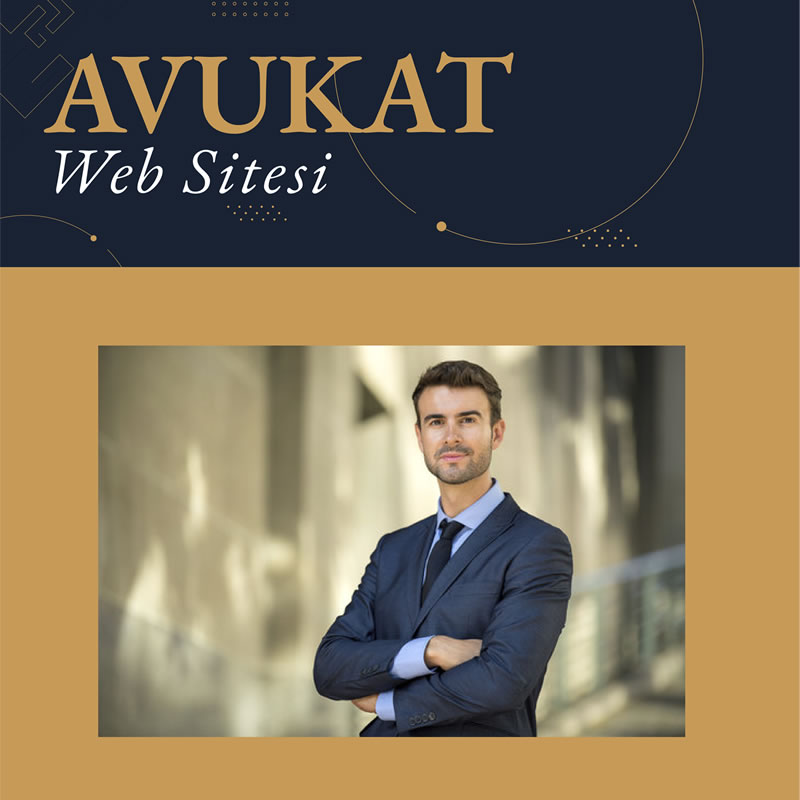 Avukat Web Sitesi Tasarımı